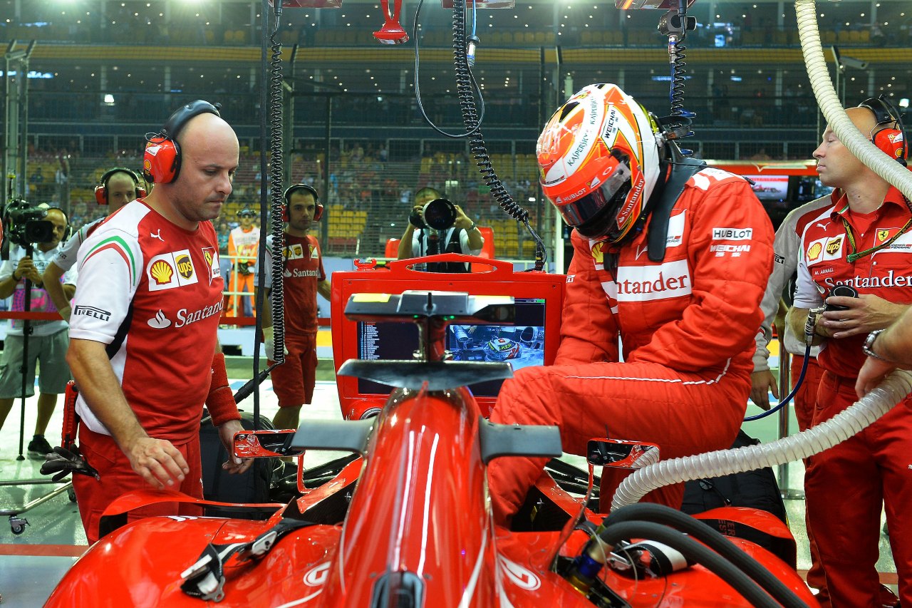 Ferrari al Gran Premio di Singapore 2014