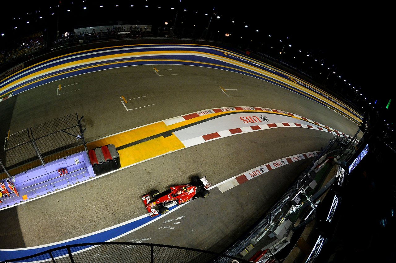 Ferrari al Gran Premio di Singapore 2014