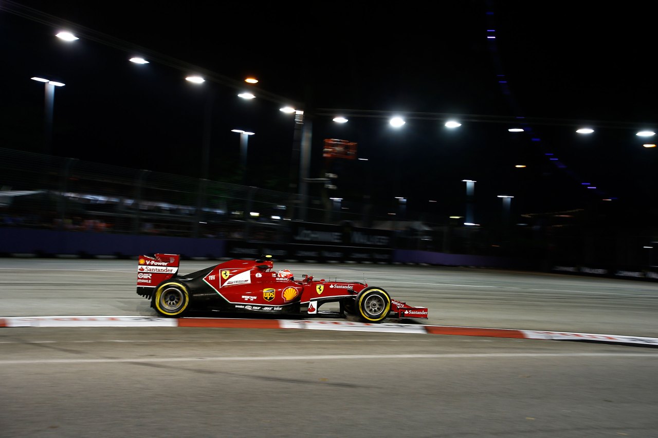 Ferrari al Gran Premio di Singapore 2014