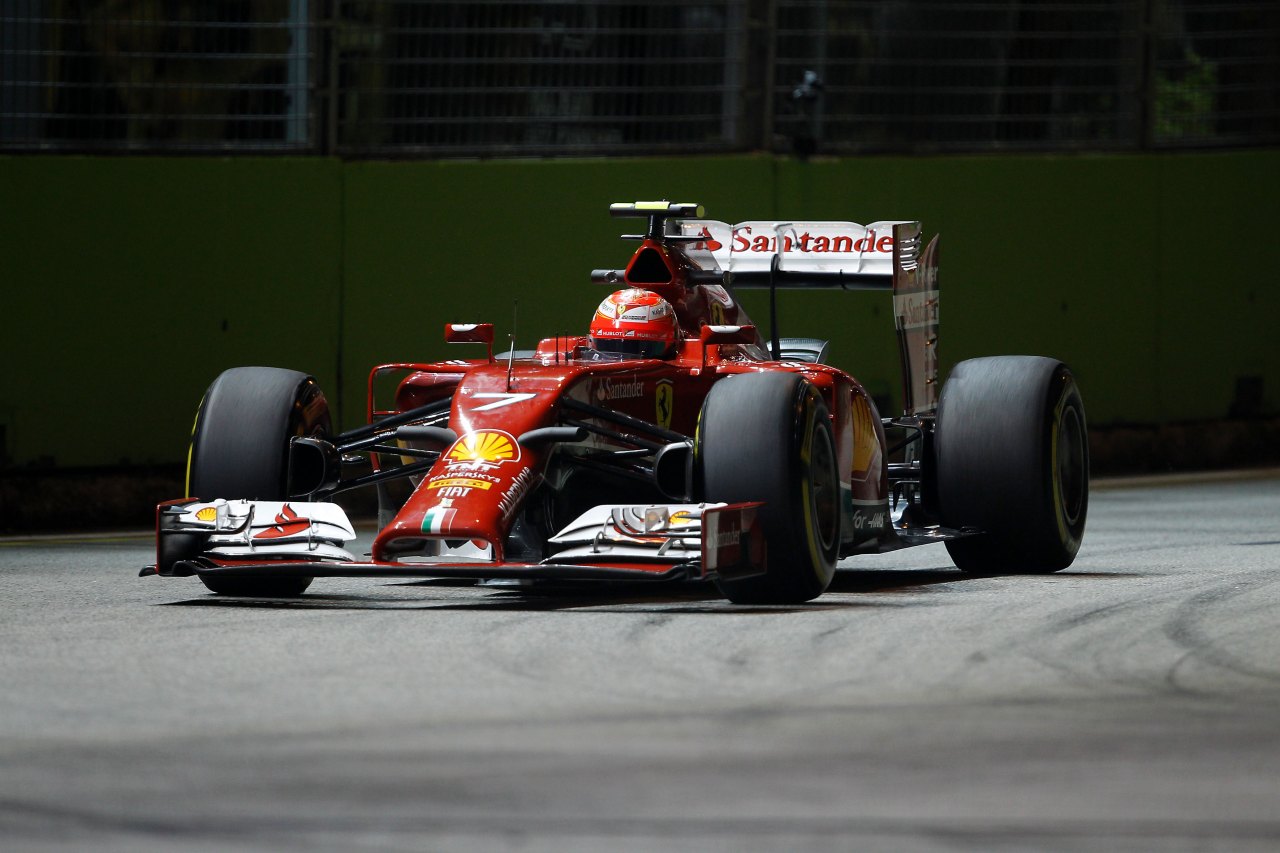 Ferrari al Gran Premio di Singapore 2014