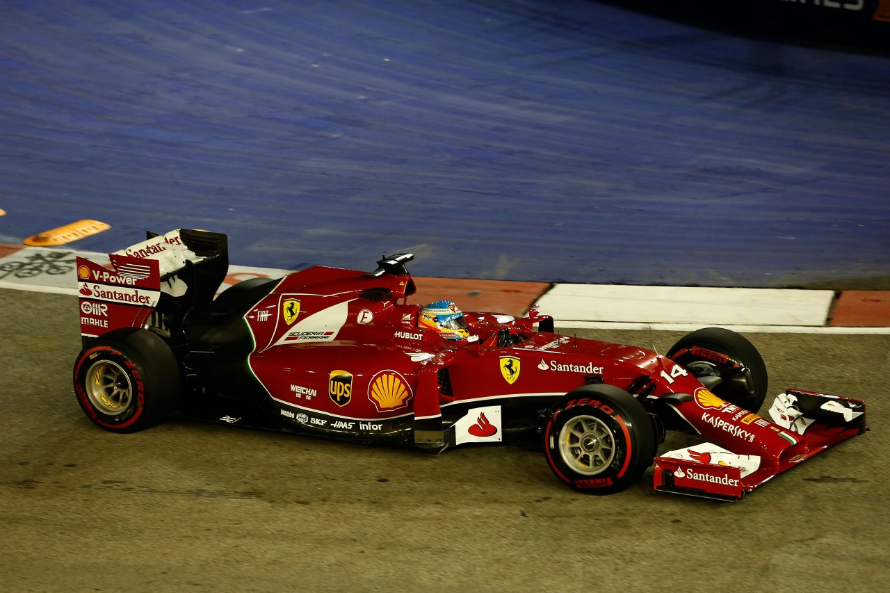 Ferrari al Gran Premio di Singapore 2014