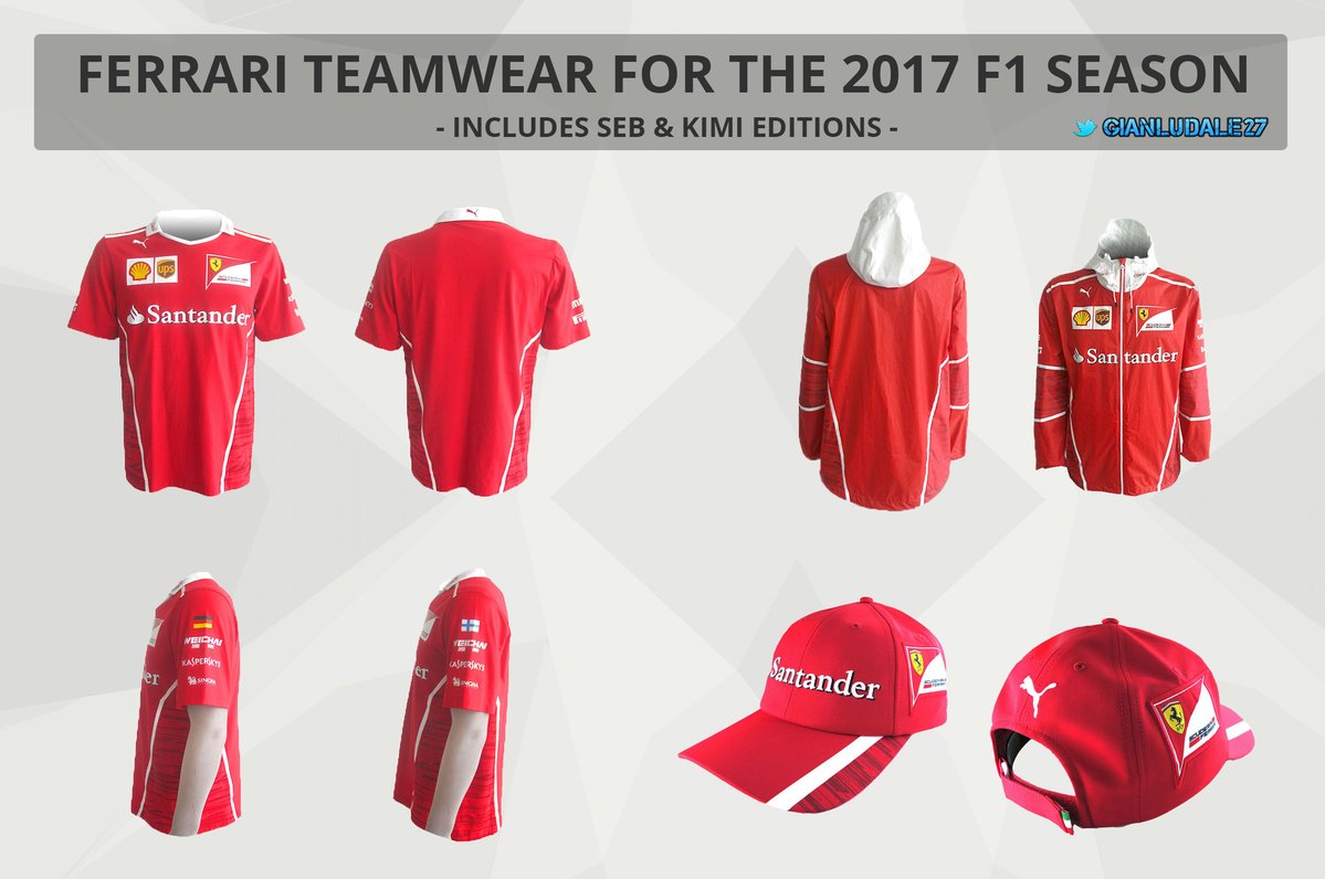 Ferrari Cappellini e divisa team 2017