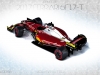 Ferrari F1 2017 rendering