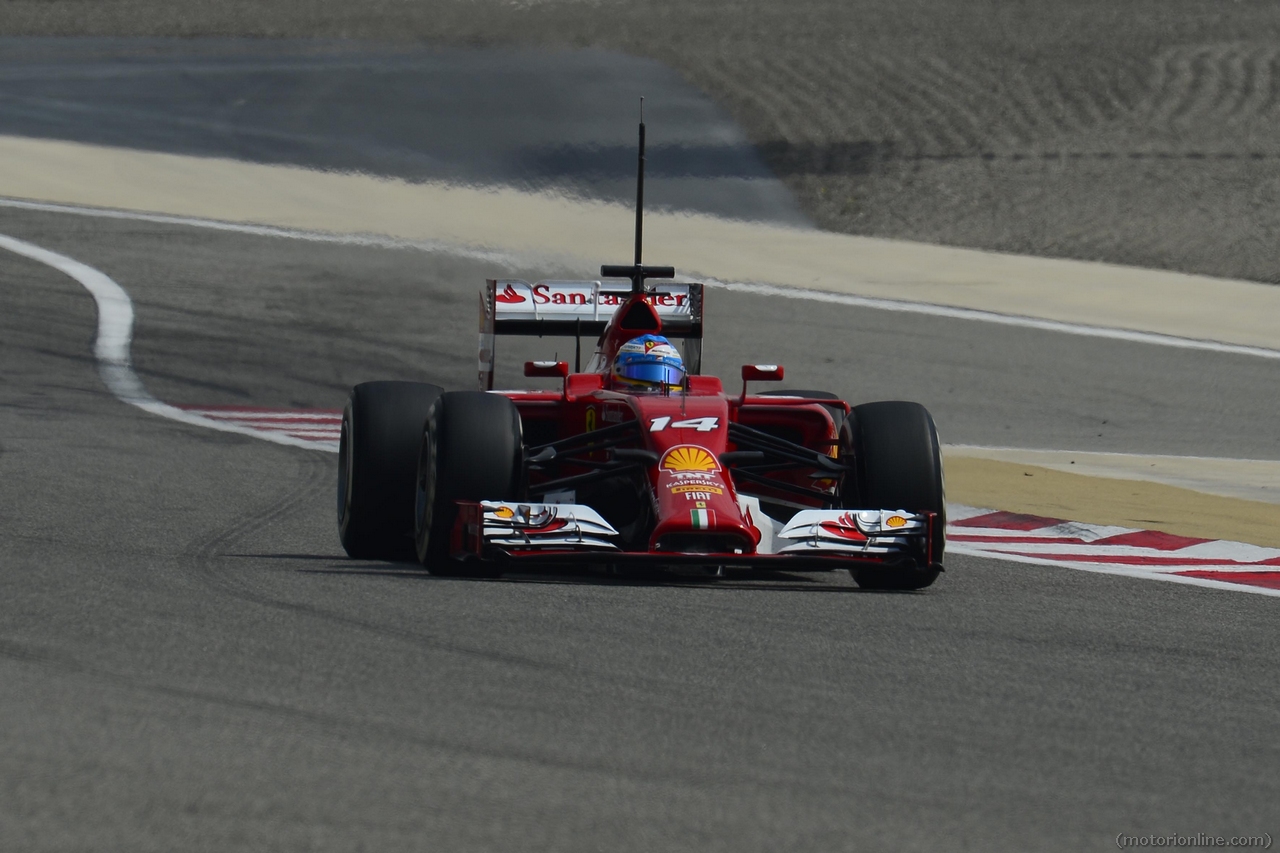 Ferrari F1 - Test Bahrain 28 Febbraio - 2 Marzo 2014