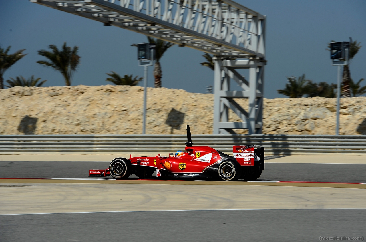 Ferrari F1 - Test Bahrain 28 Febbraio - 2 Marzo 2014