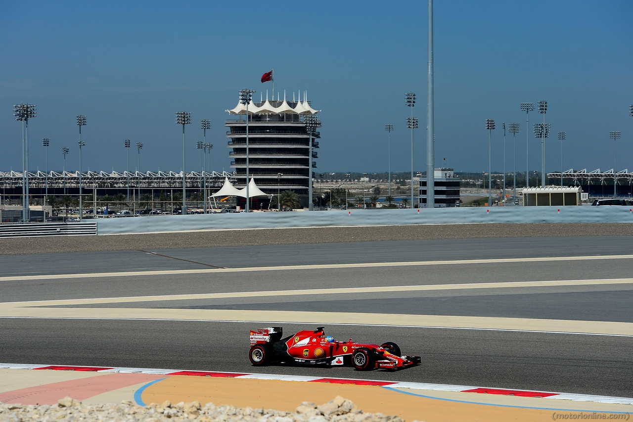 Ferrari F1 - Test Bahrain 28 Febbraio - 2 Marzo 2014