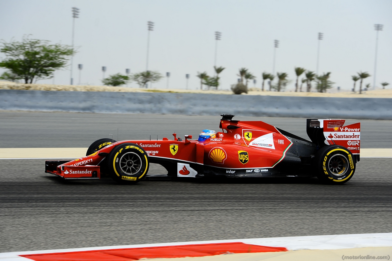 Ferrari F1 - Test Bahrain 28 Febbraio - 2 Marzo 2014