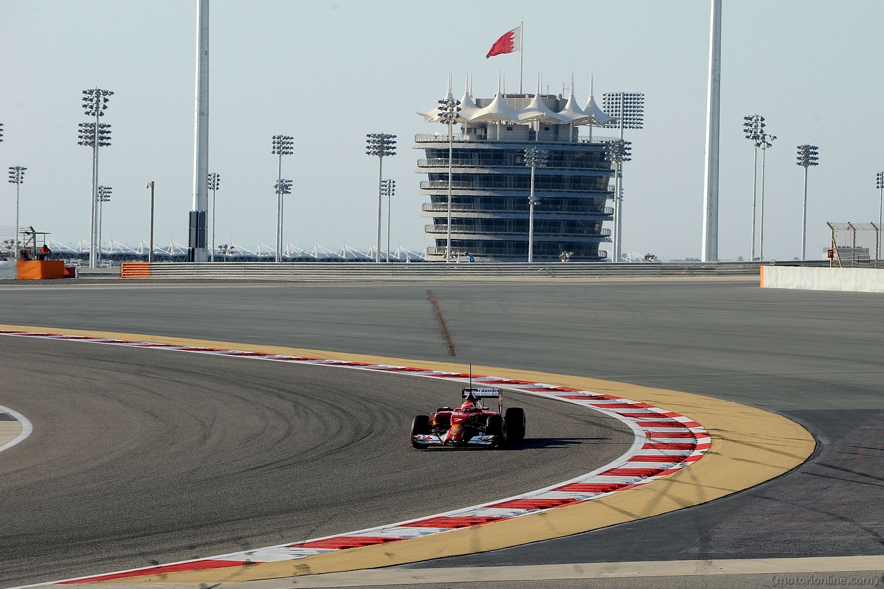 Ferrari F1 - Test Bahrain - Febbraio 2014 (Galleria 2)