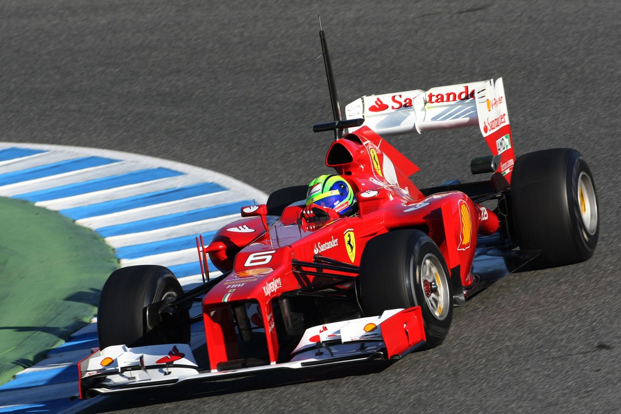 07.02.2012 Jerez, Spain,
Felipe Massa (BRA), Scuderia Ferrari   - Formula 1 Testing, day 1 - Formula 1 World Championship 