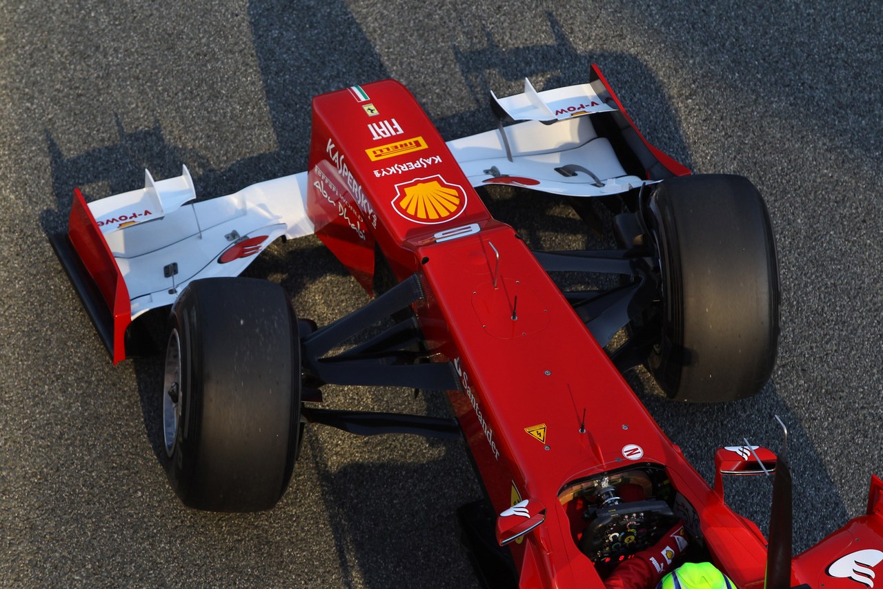 07.02.2012 Jerez, Spain,
Felipe Massa (BRA), Scuderia Ferrari front wing - Formula 1 Testing, day 1 - Formula 1 World Championship 