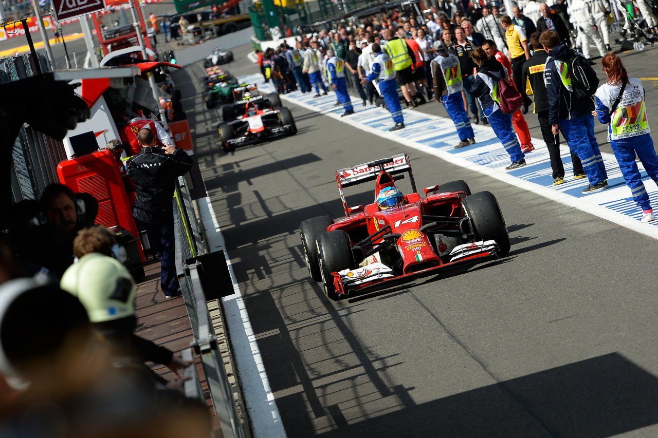 SPA FRANCORCHAMPS (BELGIO) 24/08/2014 
© FOTO STUDIO COLOMBO X FERRARI