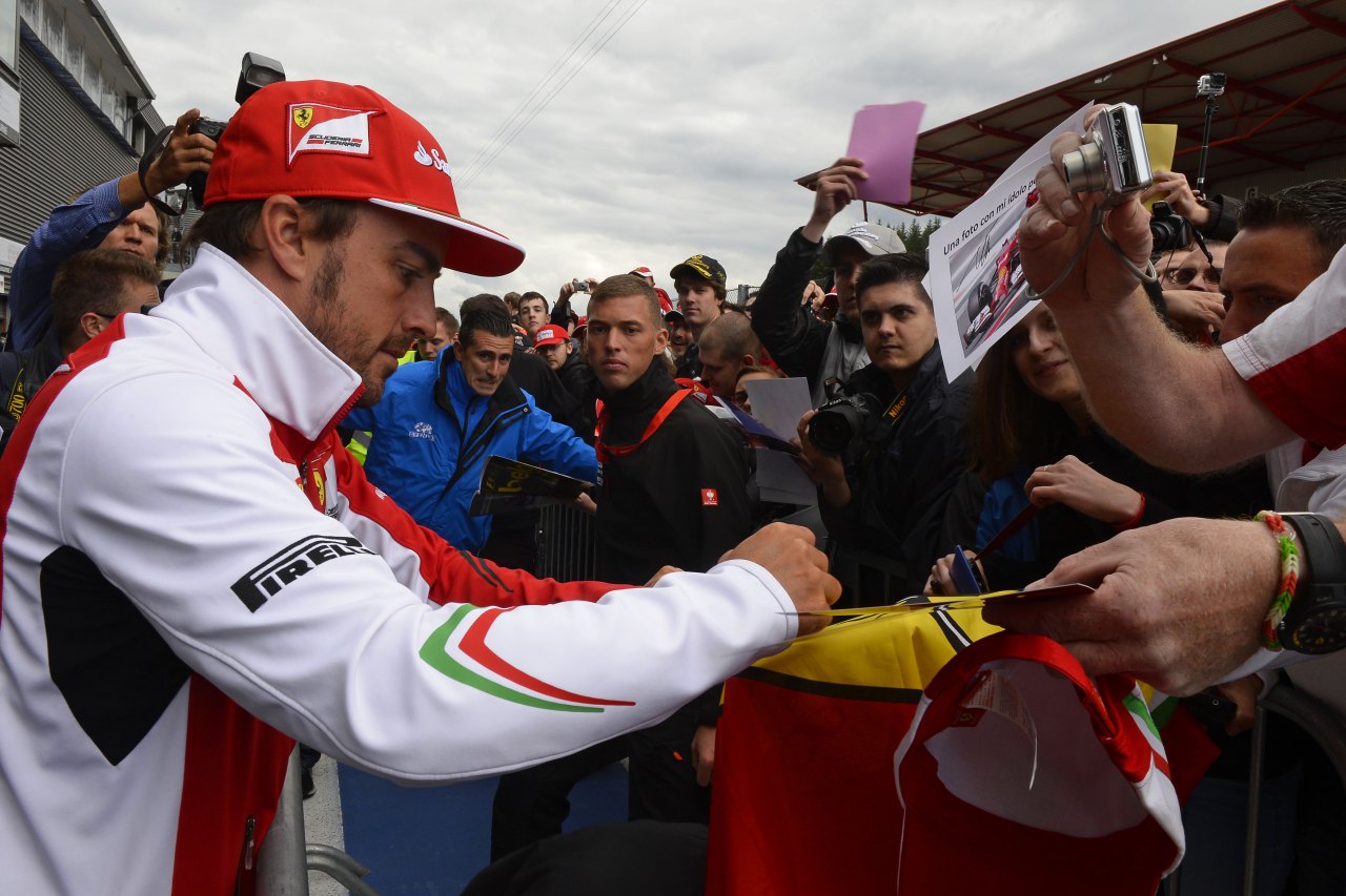 SPA FRANCORCHAMPS (BELGIO) 21/08/2014 
© FOTO STUDIO COLOMBO X FERRARI