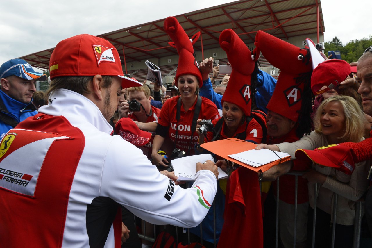 SPA FRANCORCHAMPS (BELGIO) 21/08/2014 
© FOTO STUDIO COLOMBO X FERRARI