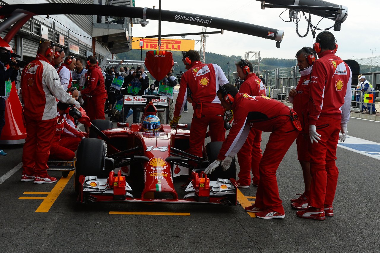 SPA FRANCORCHAMPS (BELGIO) 22/08/2014 
© FOTO STUDIO COLOMBO X FERRARI