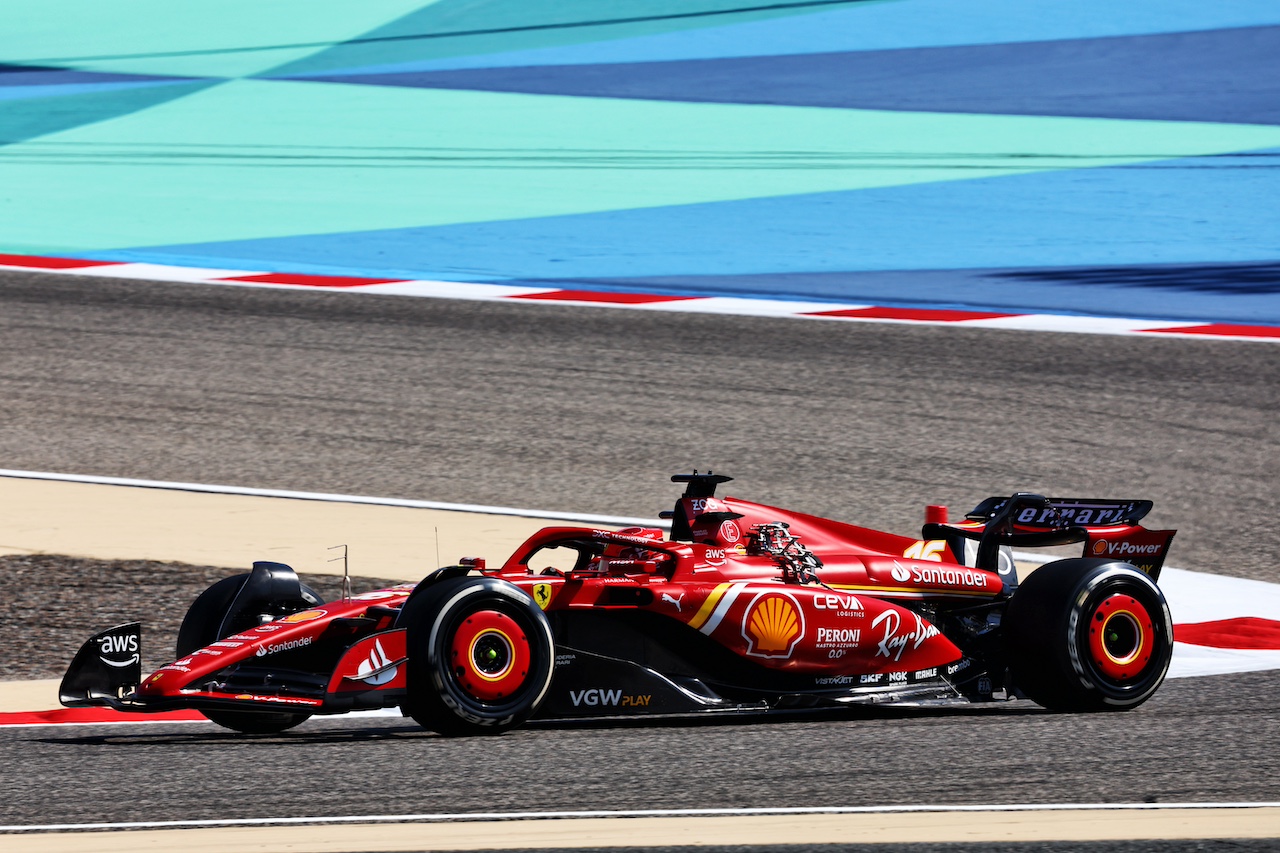 Ferrari SF-24 | Test Bahrain 2024