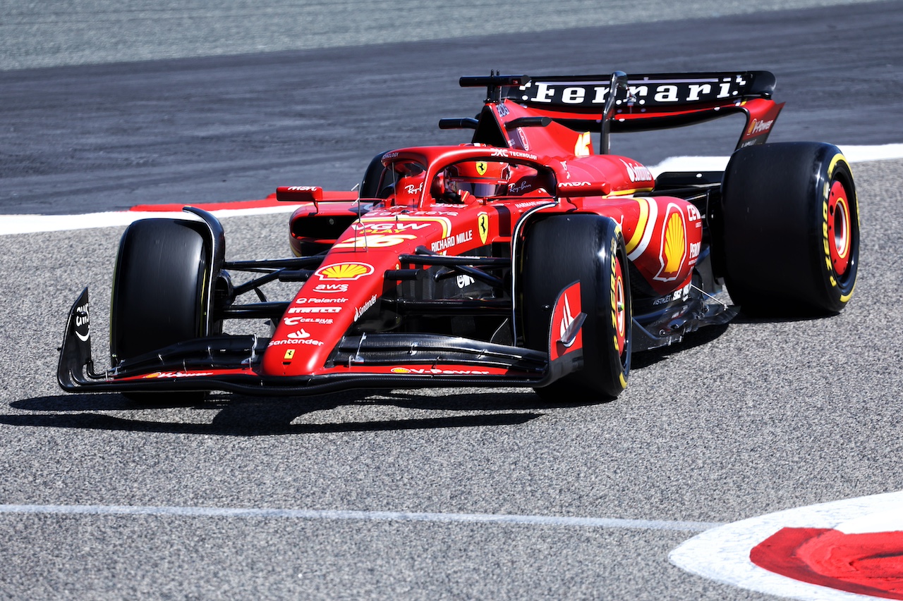 Ferrari SF-24 | Test Bahrain 2024