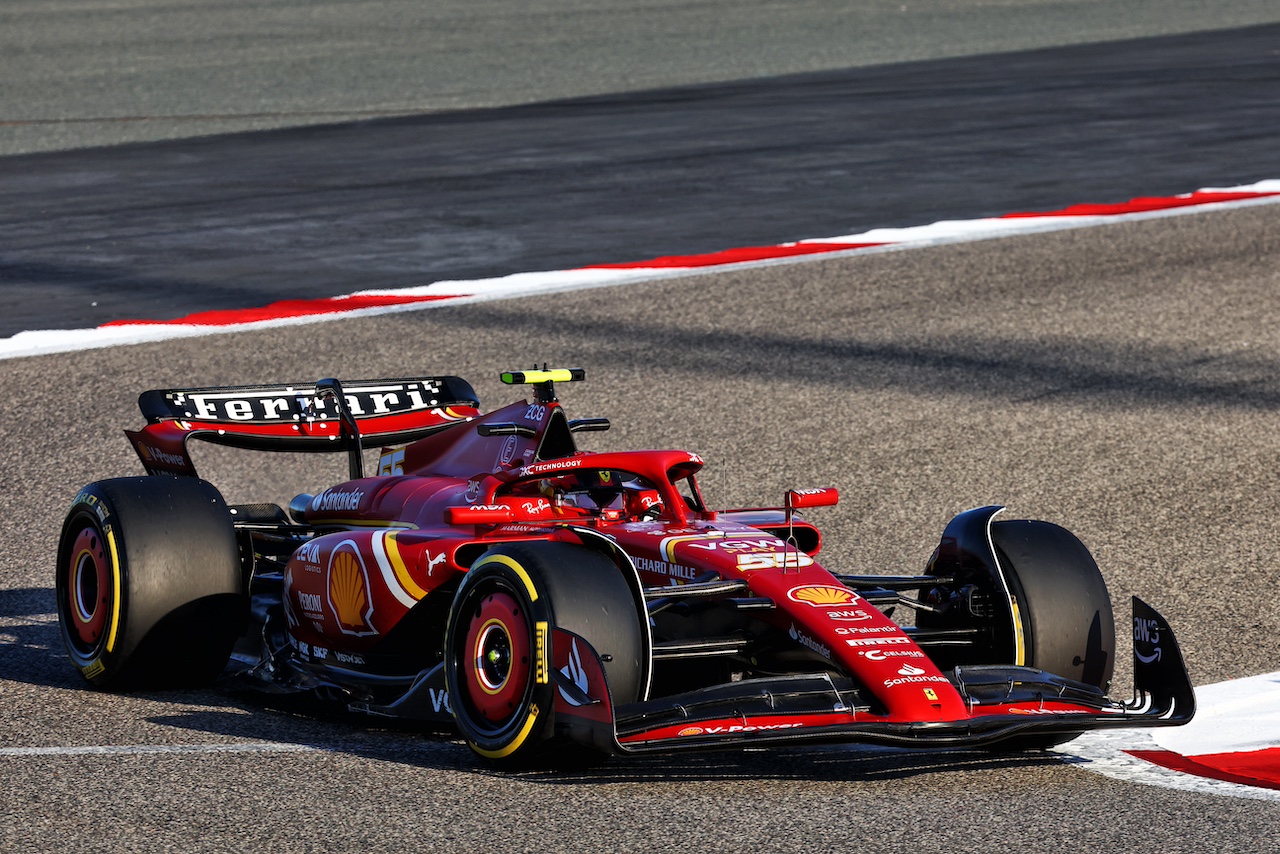 Ferrari SF-24 | Test Bahrain 2024