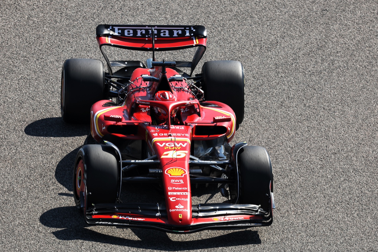 Ferrari SF-24 | Test Bahrain 2024