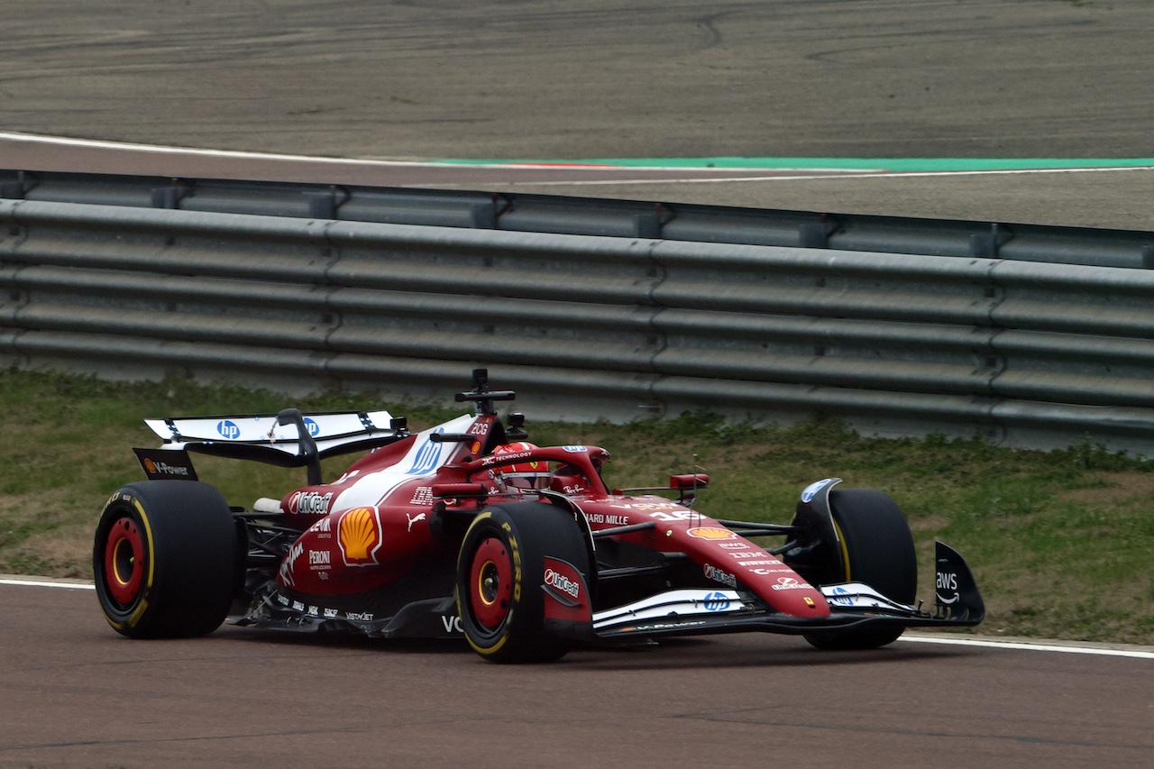 Charles Leclerc (MON) Ferrari SF-25.
19.02.2025. Formula One World Championship, Ferrari SF-25 Shakedown, Fiorano, Italy.
- www.xpbimages.com, EMail: requests@xpbimages.com © Copyright: XPB Images