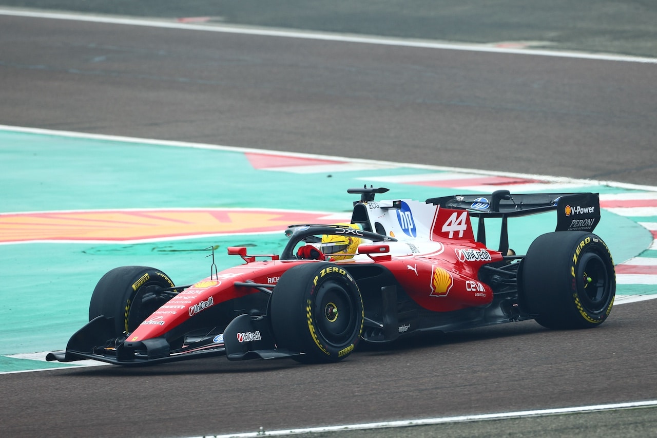 Lewis Hamilton (GBR) Ferrari.23.01.2026. Formula One World Championship, Ferrari Headquarters, Fiorano Modenese, Italy. - www.xpbimages.com, EMail: requests@xpbimages.com © Copyright:  XPB Images
