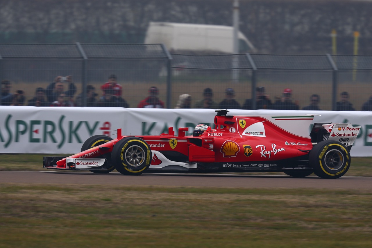 Ferrari SF70H - Kimi Raikkonen in pista a Fiorano
