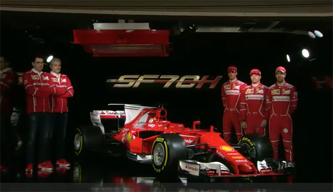 Ferrari SF70H Presentazione