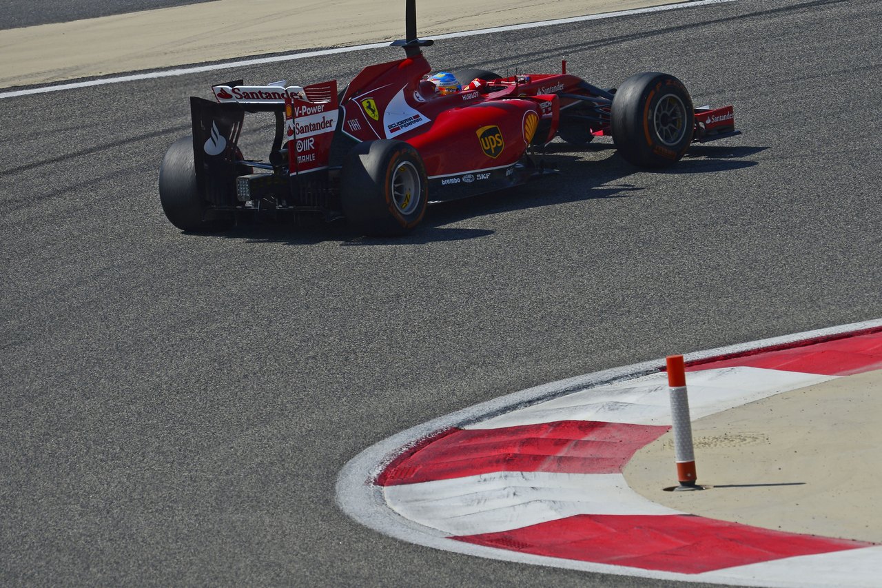 Ferrari Test F1 Bahrain - febbraio 2014