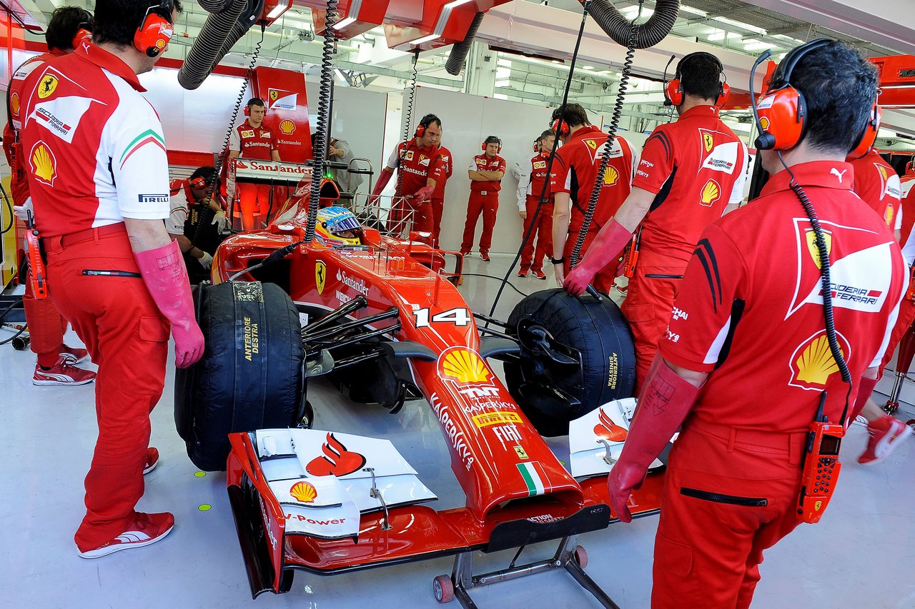 Ferrari Test F1 Bahrain - febbraio 2014