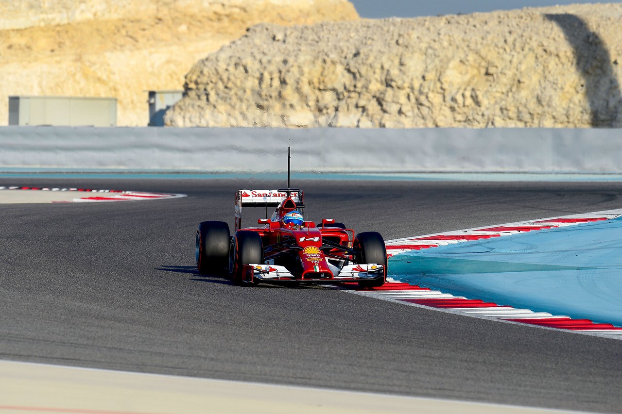 Ferrari Test F1 Bahrain - febbraio 2014