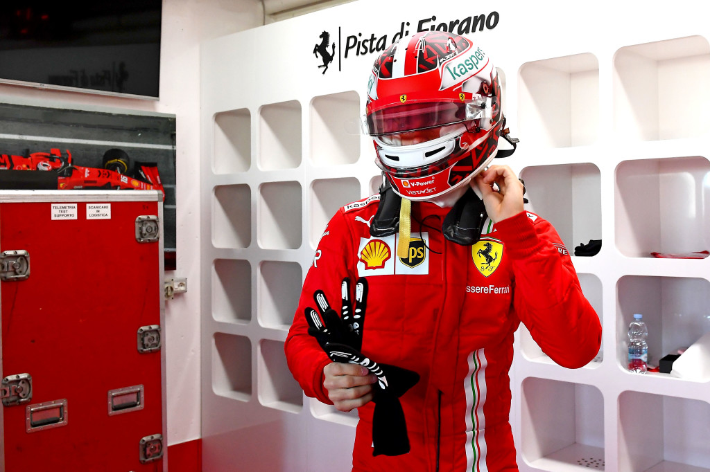 F1 TEST FIORANO - MARTEDì 26/01/21 - CHARLES LECLERC 
credit: @Scuderia Ferrari Press Office