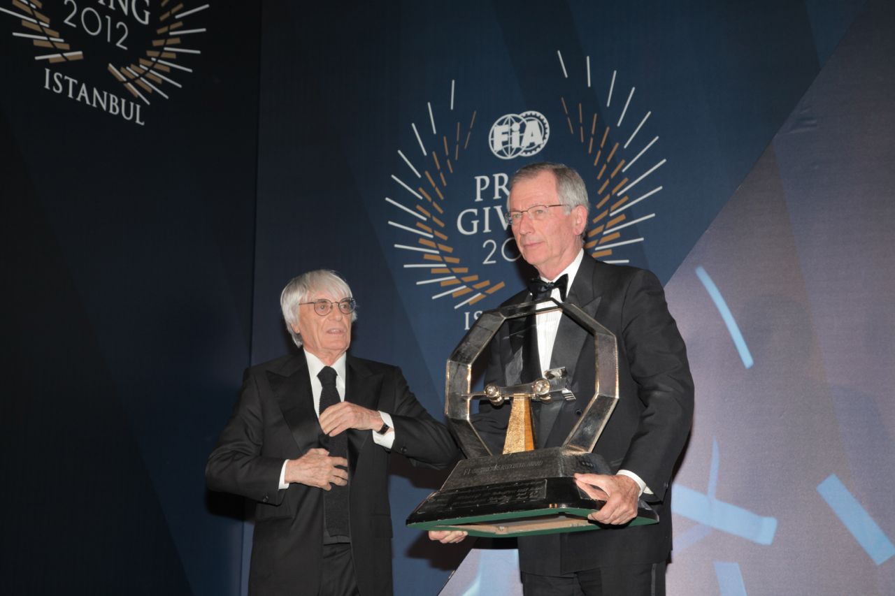 FIA Prize Giving Gala 2012 - Istanbul, Bernie Ecclestone (GBR), President and CEO of Formula One Management; World Copyright: FIA
