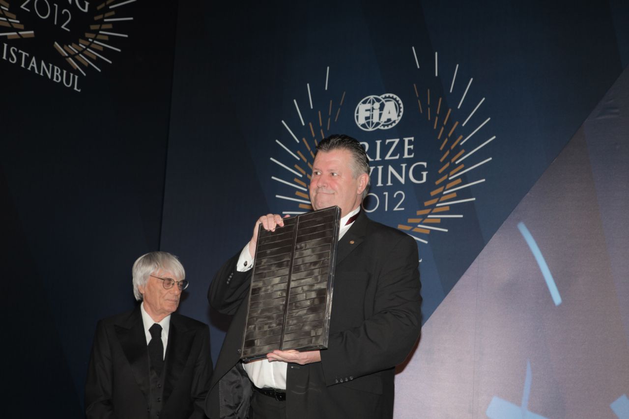 FIA Prize Giving Gala 2012 - Istanbul, Bernie Ecclestone (GBR), President and CEO of Formula One Management   ; World Copyright: FIA