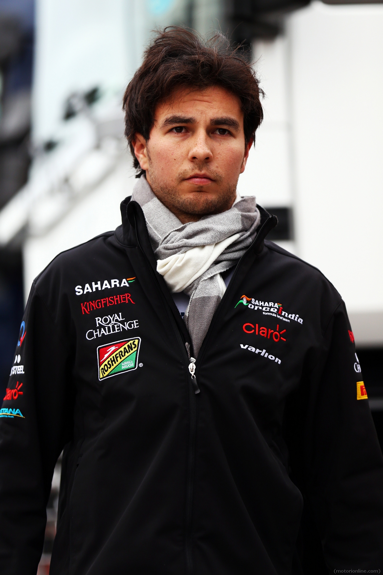 Sergio Perez (MEX) Sahara Force India F1.
28.01.2014. Formula One Testing, Day One, Jerez, Spain.