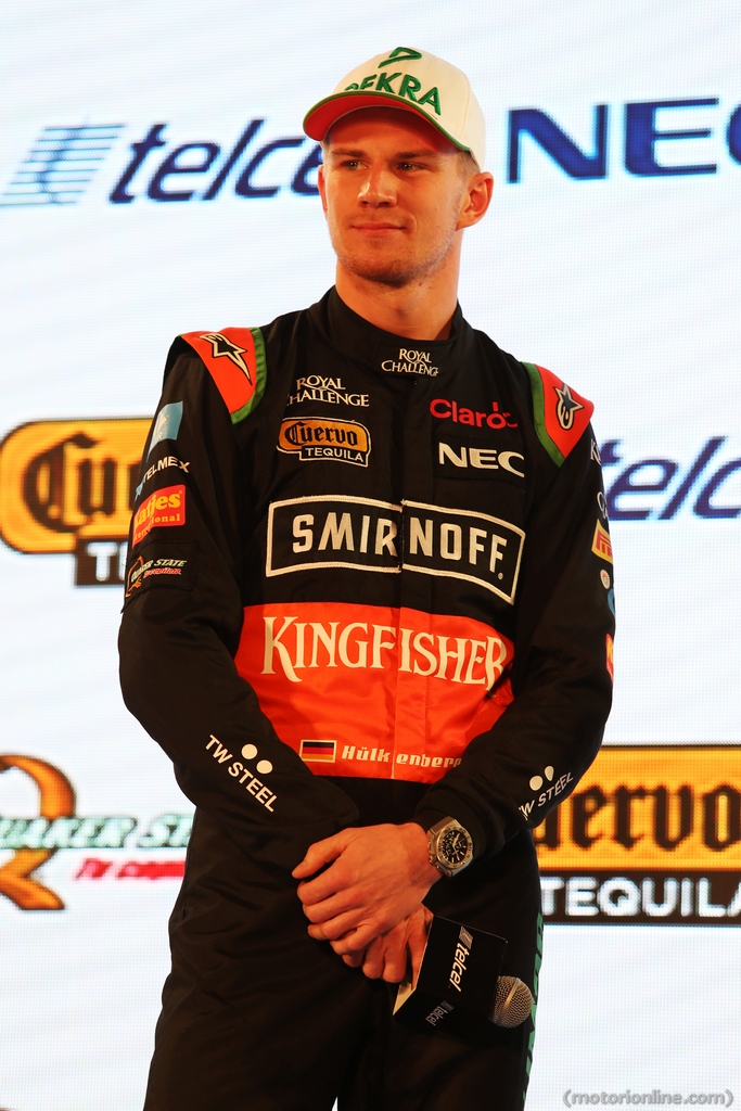 Nico Hulkenberg (GER) Sahara Force India F1.,
21.01.2015.