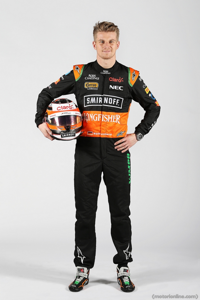 Nico Hulkenberg (GER) Sahara Force India F1.
21.01.2015.  Force India F1 Team Livery Reveal, Soumaya Museum, Mexico City, Mexico.