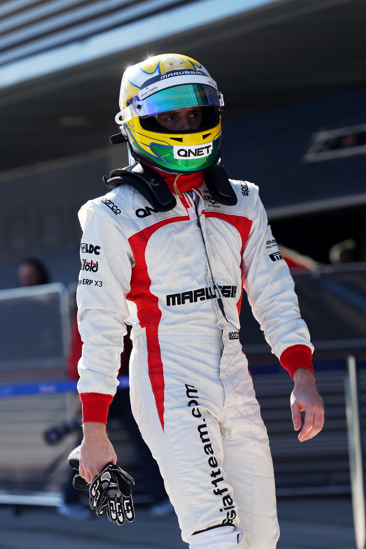 Luiz Razia (BRA) Marussia F1 Team.
06.02.2013. 