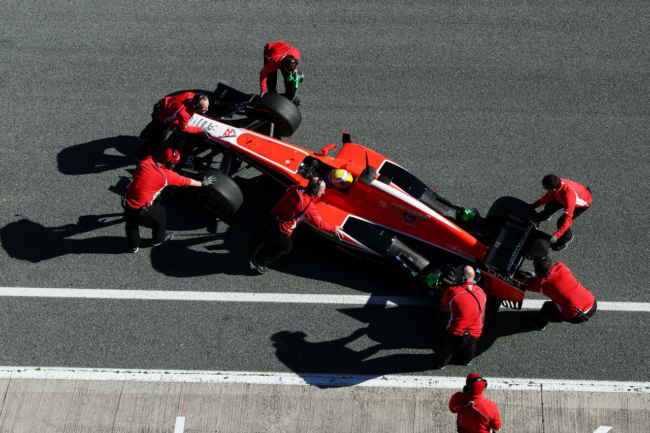 Luiz Razia (BRA) Marussia F1 Team MR02.
06.02.2013. 