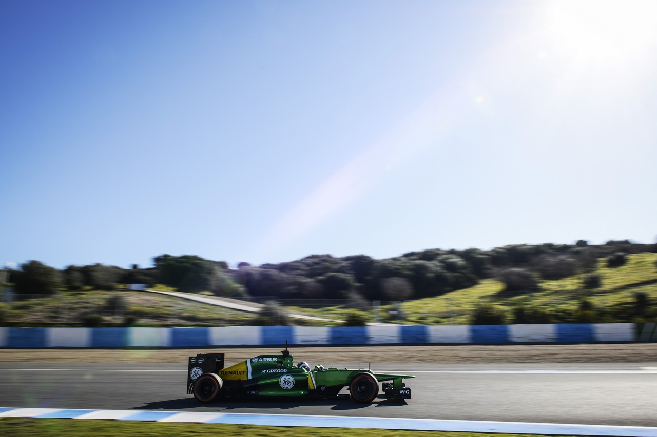 Giedo van der Garde (NLD) Caterham CT03.
06.02.2013. 