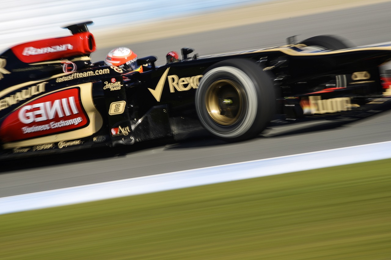 Romain Grosjean (FRA) Lotus F1 E21.
06.02.2013. 