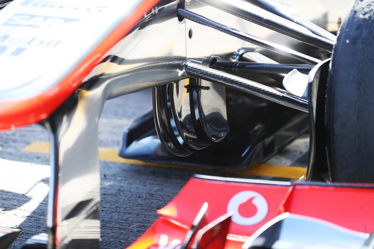 Sergio Perez (MEX) McLaren MP4-28 detail.
06.02.2013. 