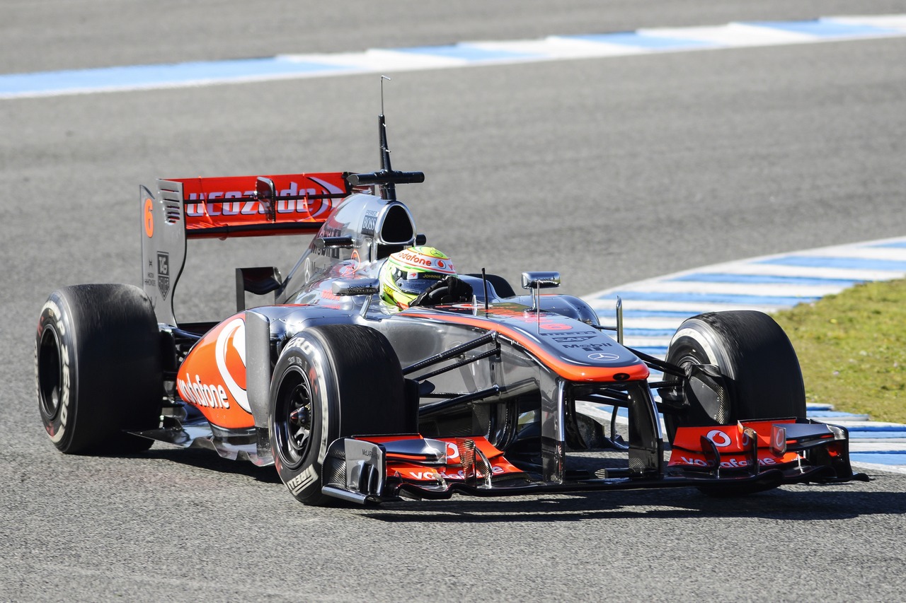 Sergio Perez (MEX) McLaren MP4-28.
06.02.2013. 