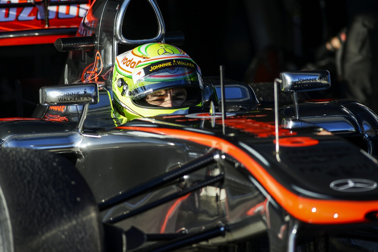 Sergio Perez (MEX) McLaren MP4-28.
06.02.2013. 