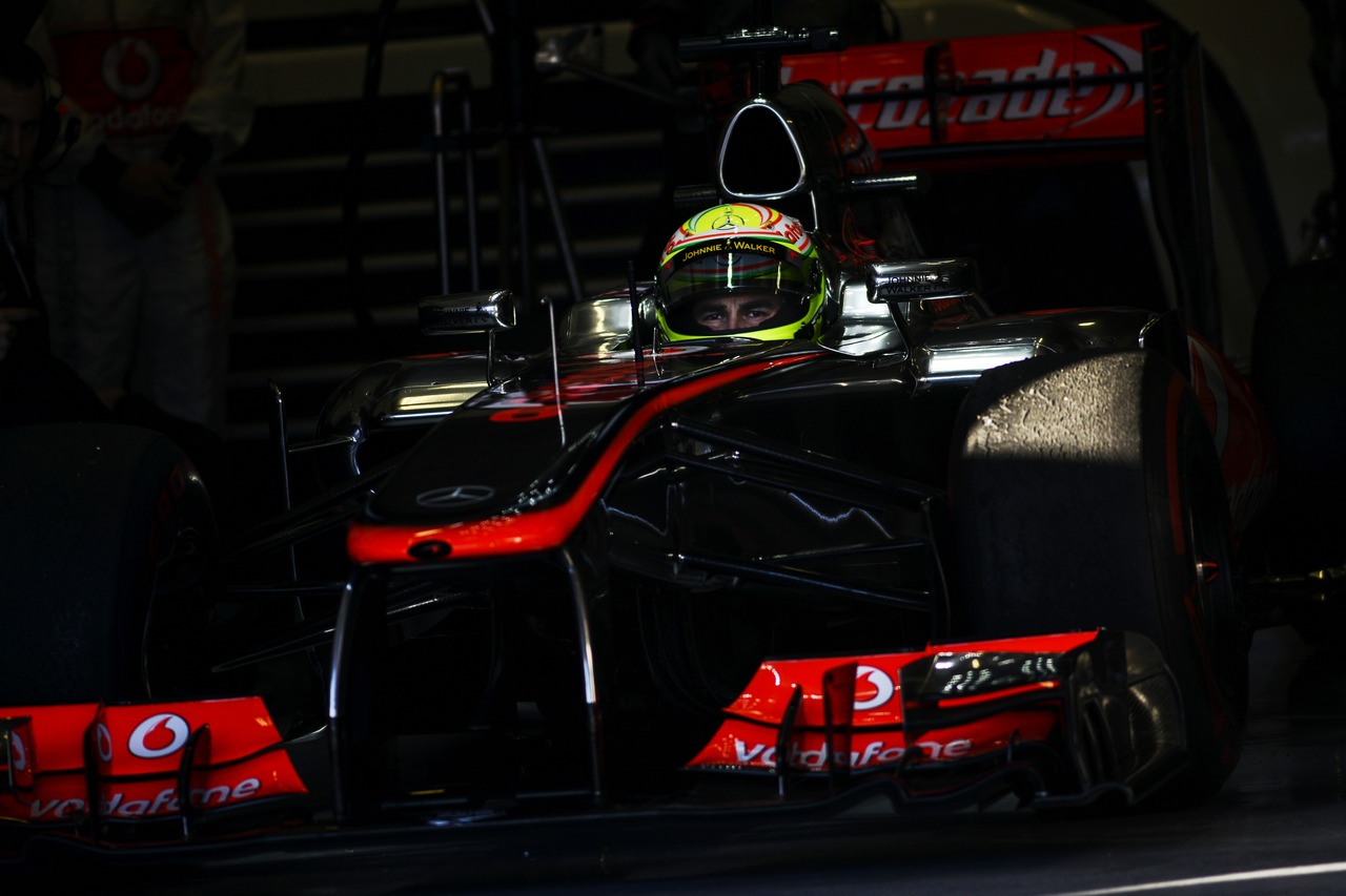 Sergio Perez (MEX) McLaren MP4-28.
06.02.2013. 