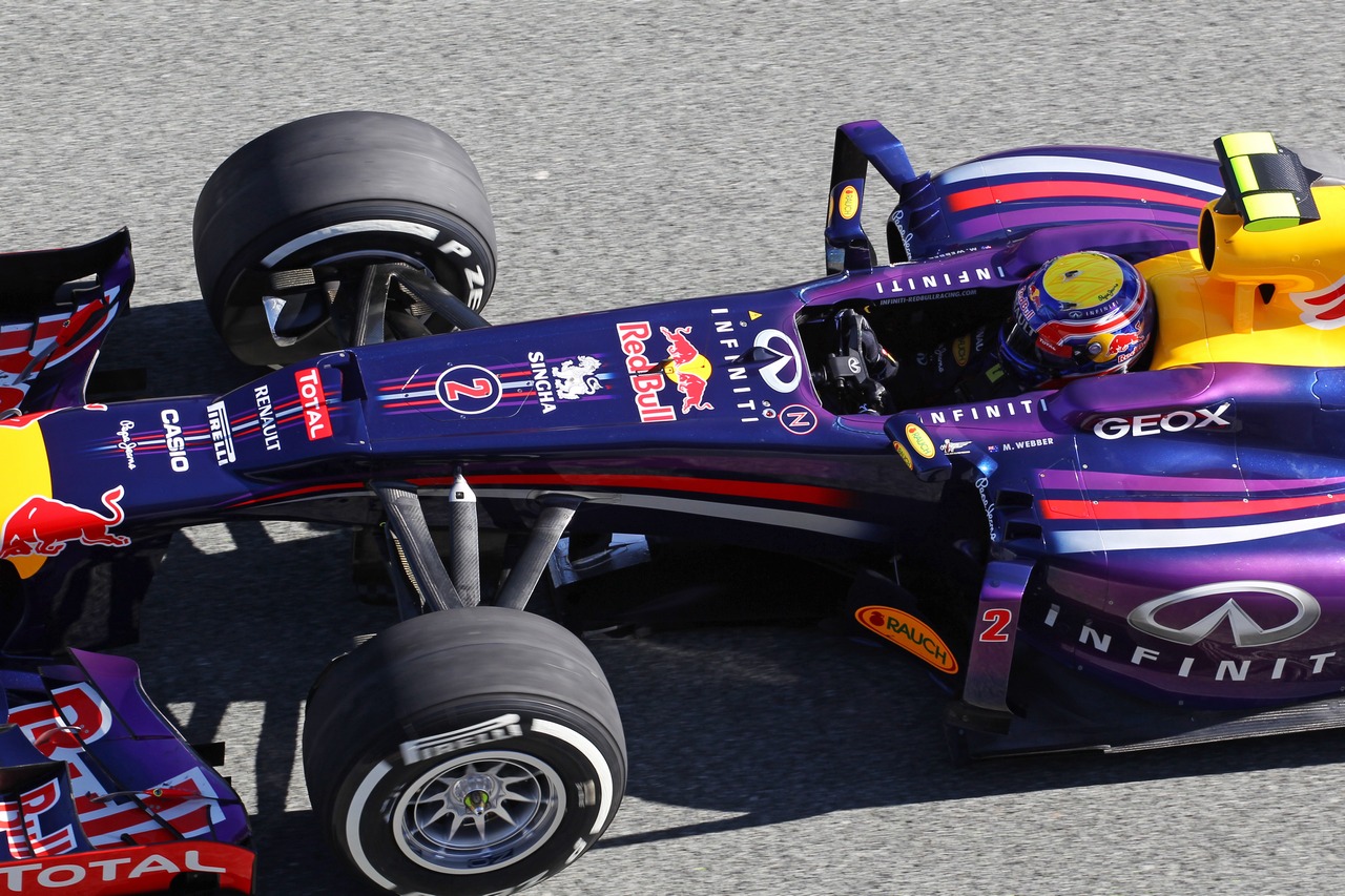 Mark Webber (AUS) Red Bull Racing RB9.
06.02.2013. 