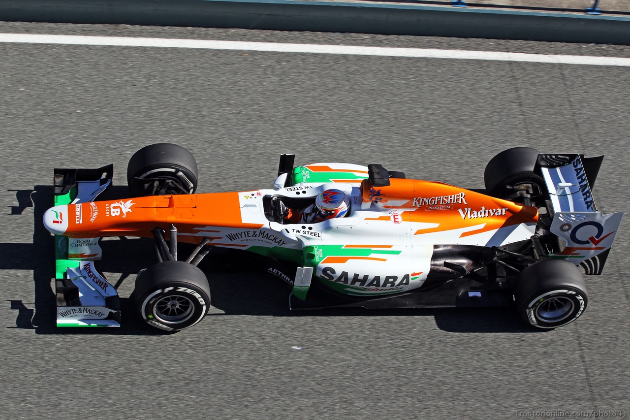 Paul di Resta (GBR) Sahara Force India VJM06.
06.02.2013. 