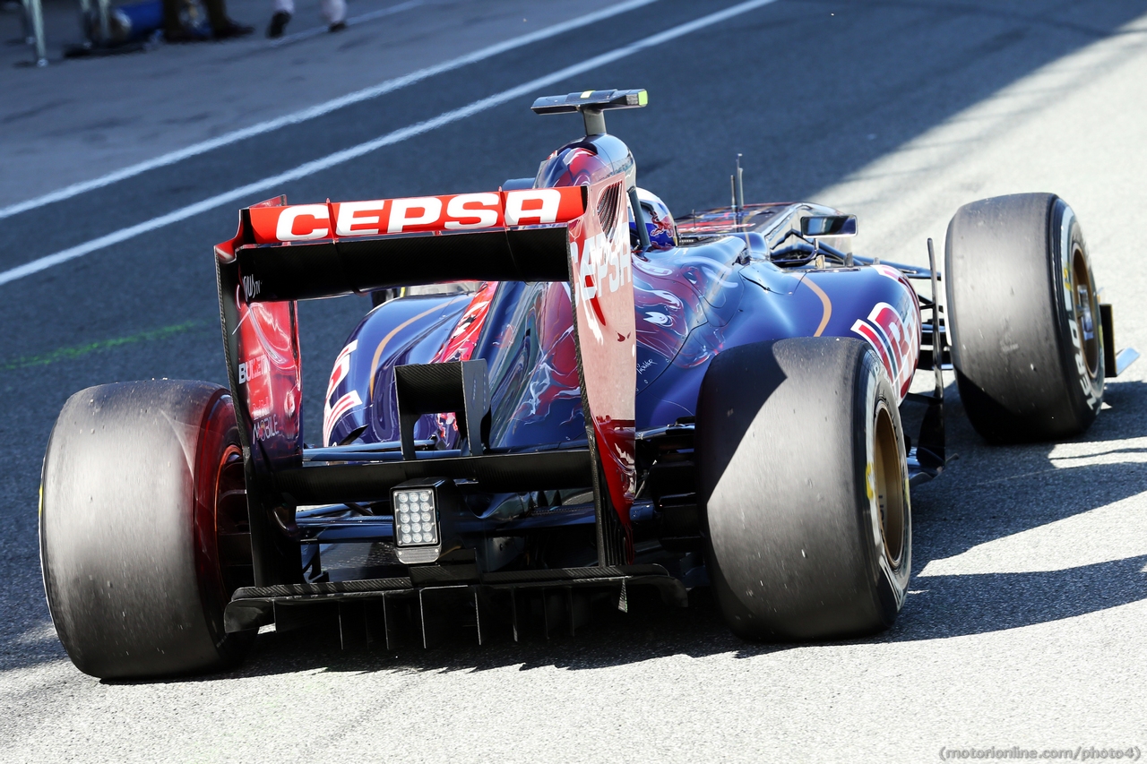 Daniel Ricciardo (AUS) Scuderia Toro Rosso STR8 rear diffuser.
06.02.2013. 