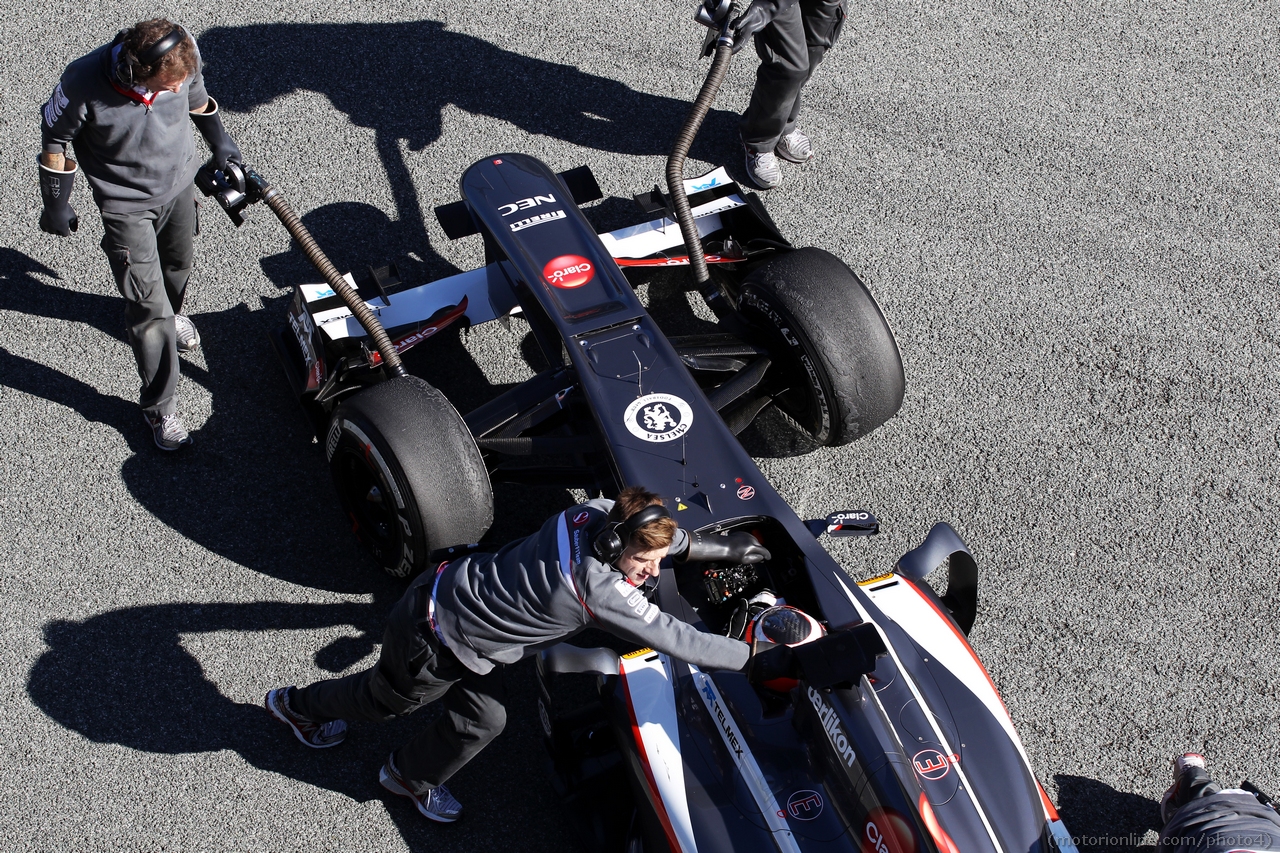 Nico Hulkenberg (GER) Sauber C32.
06.02.2013. 
