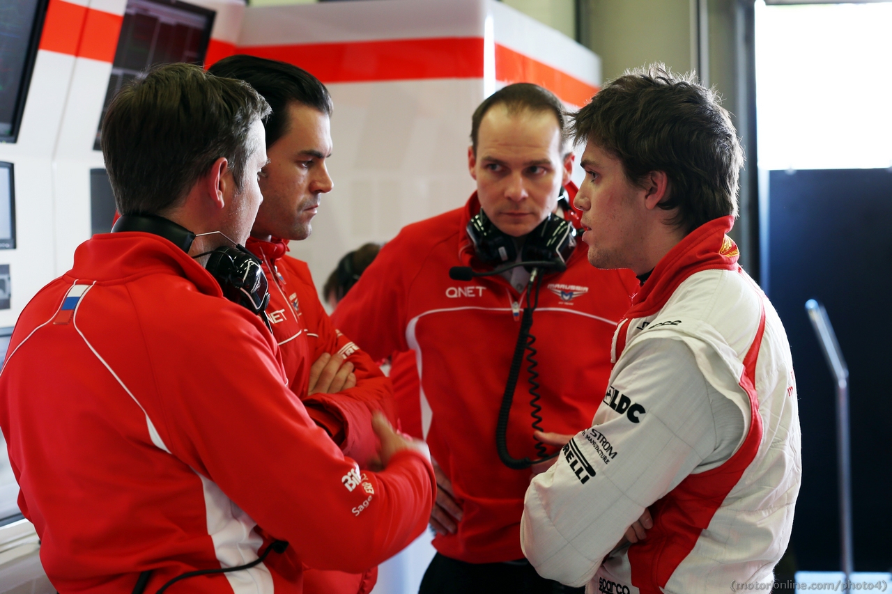Luiz Razia (BRA) Marussia F1 Team.
06.02.2013. 