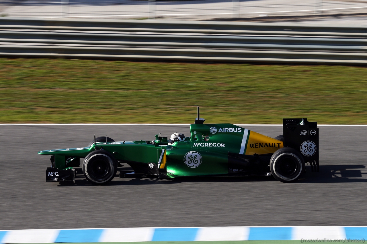 Giedo van der Garde (NLD) Caterham CT03.
06.02.2013. 