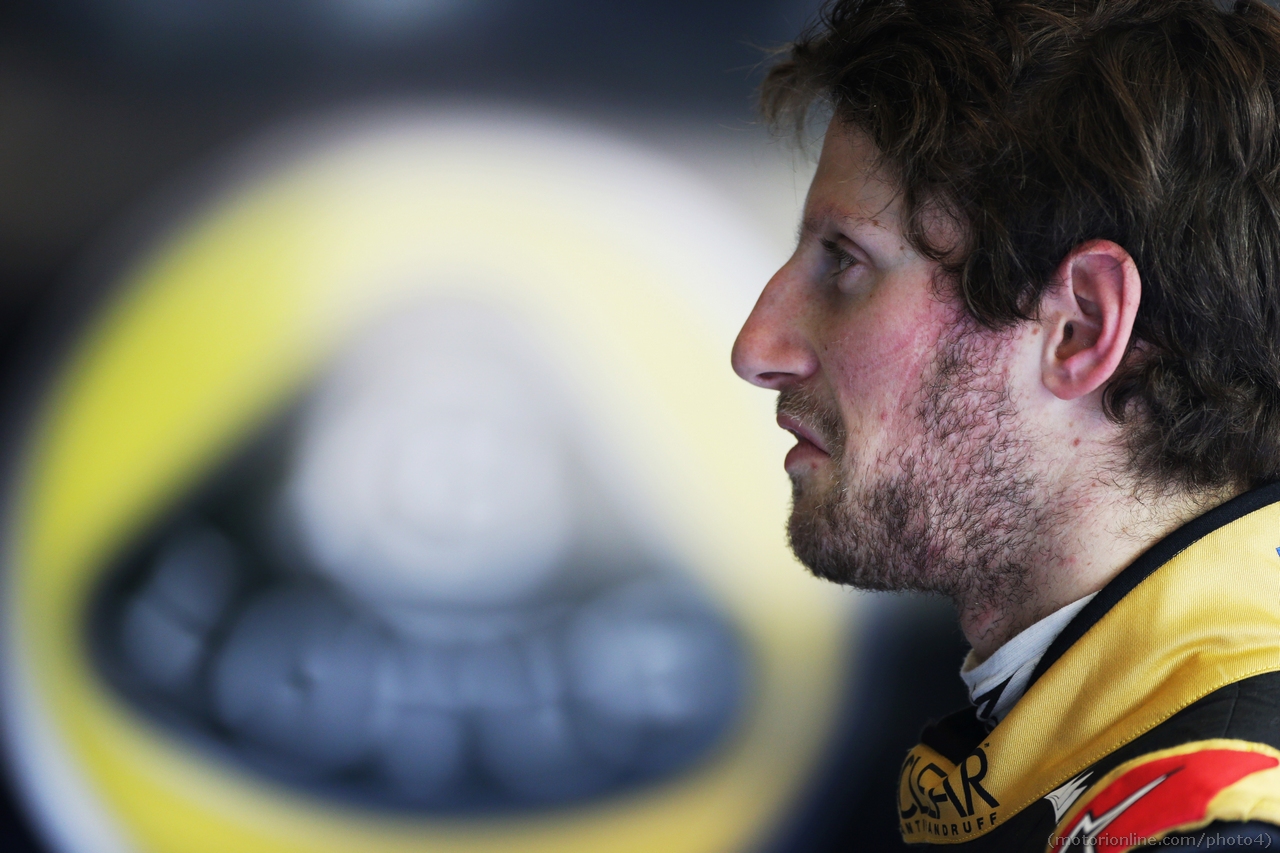 Romain Grosjean (FRA) Lotus F1 Team.
06.02.2013. 